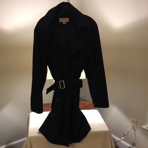 Michael Kors Black Trench Coat
